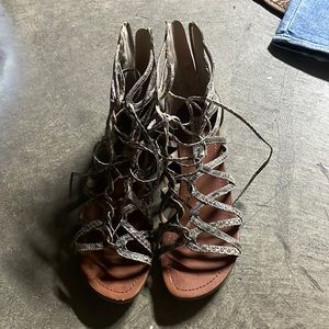 Steve Madden gladiator sandals